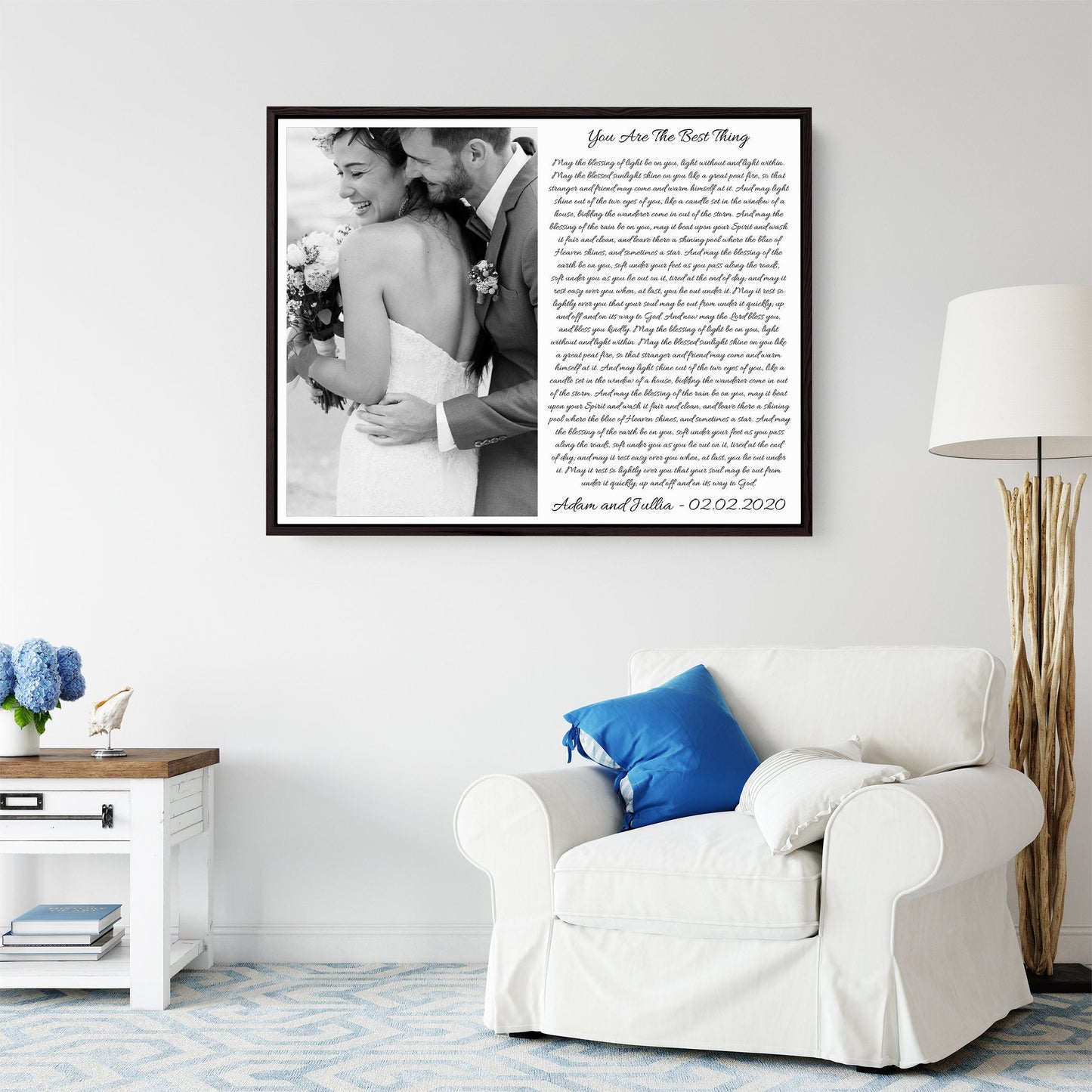 Song lyric canvas print, photo and lyrics canvas, song canvas print, personalized canvas print, wedding song lyrics canvas, custom lyric art