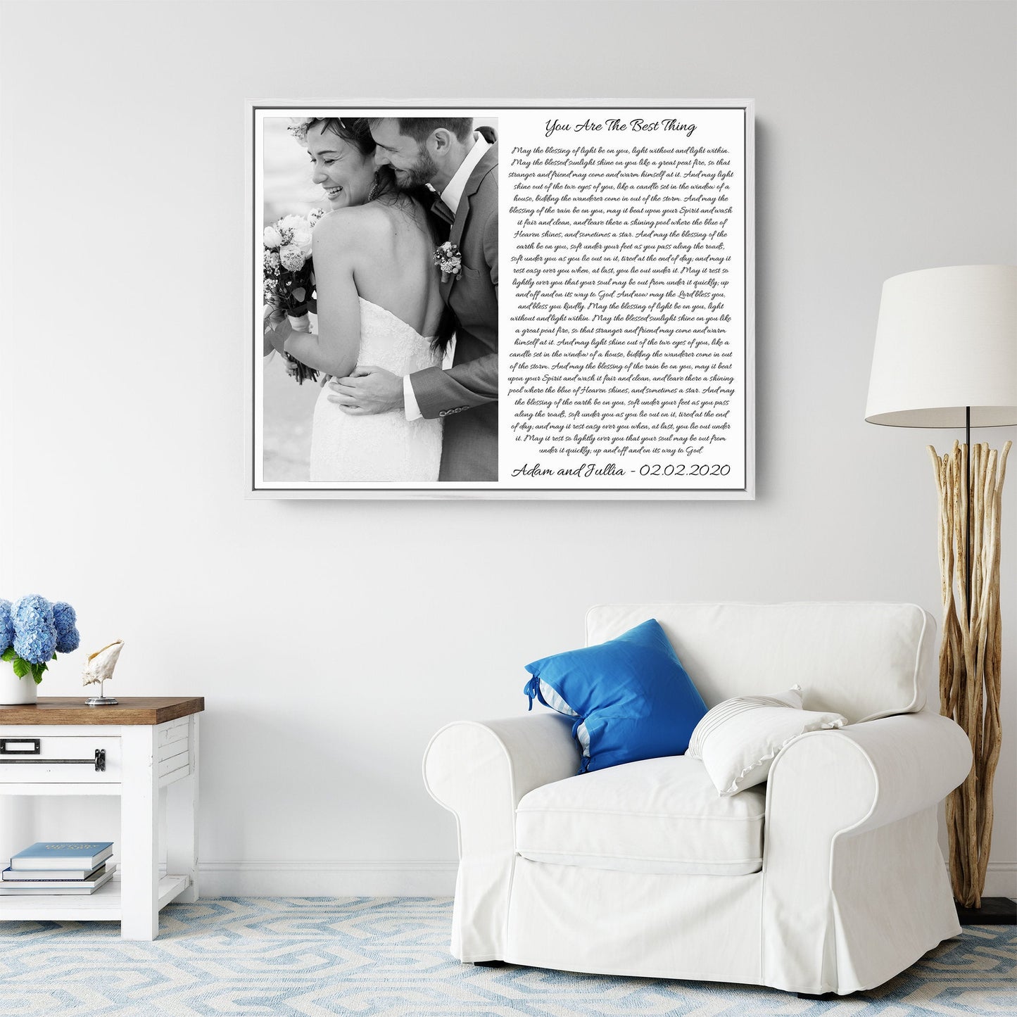 Song lyric canvas print, photo and lyrics canvas, song canvas print, personalized canvas print, wedding song lyrics canvas, custom lyric art