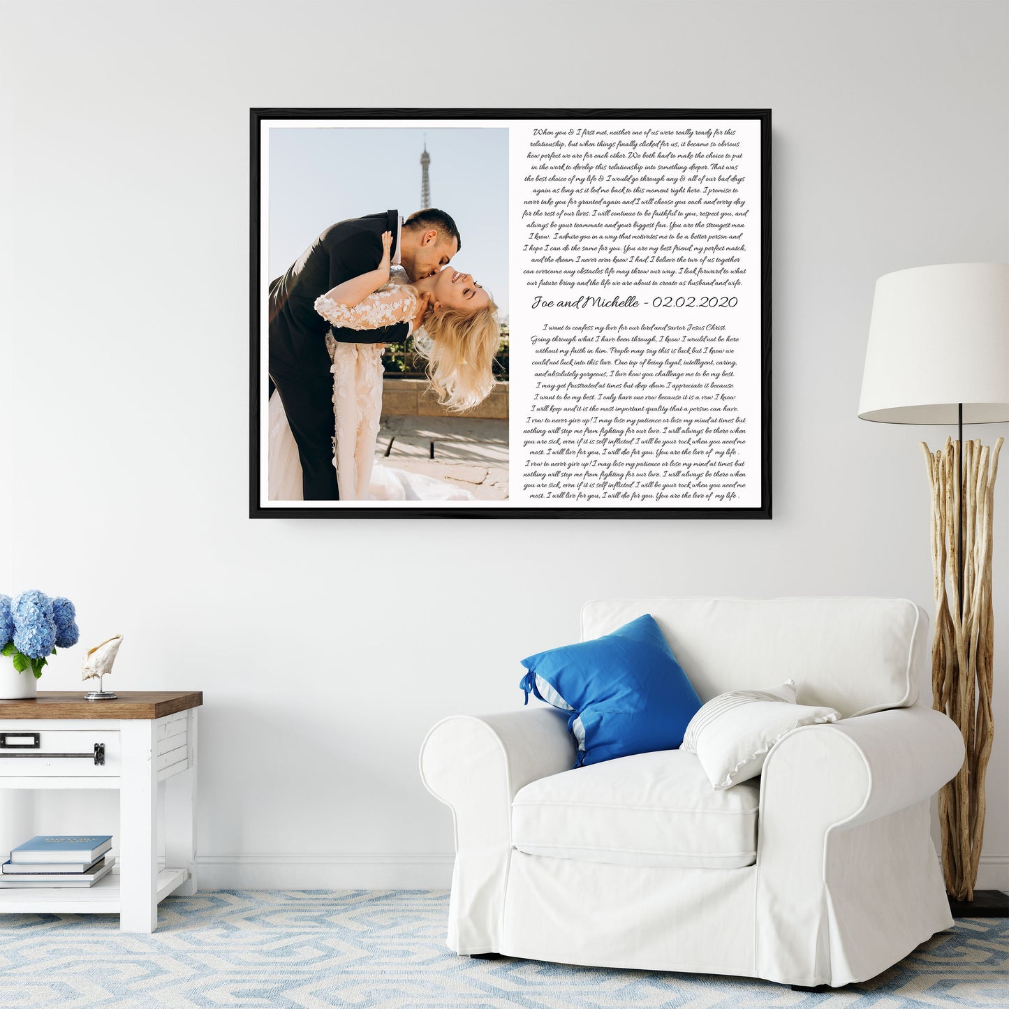 First dance picture canvas