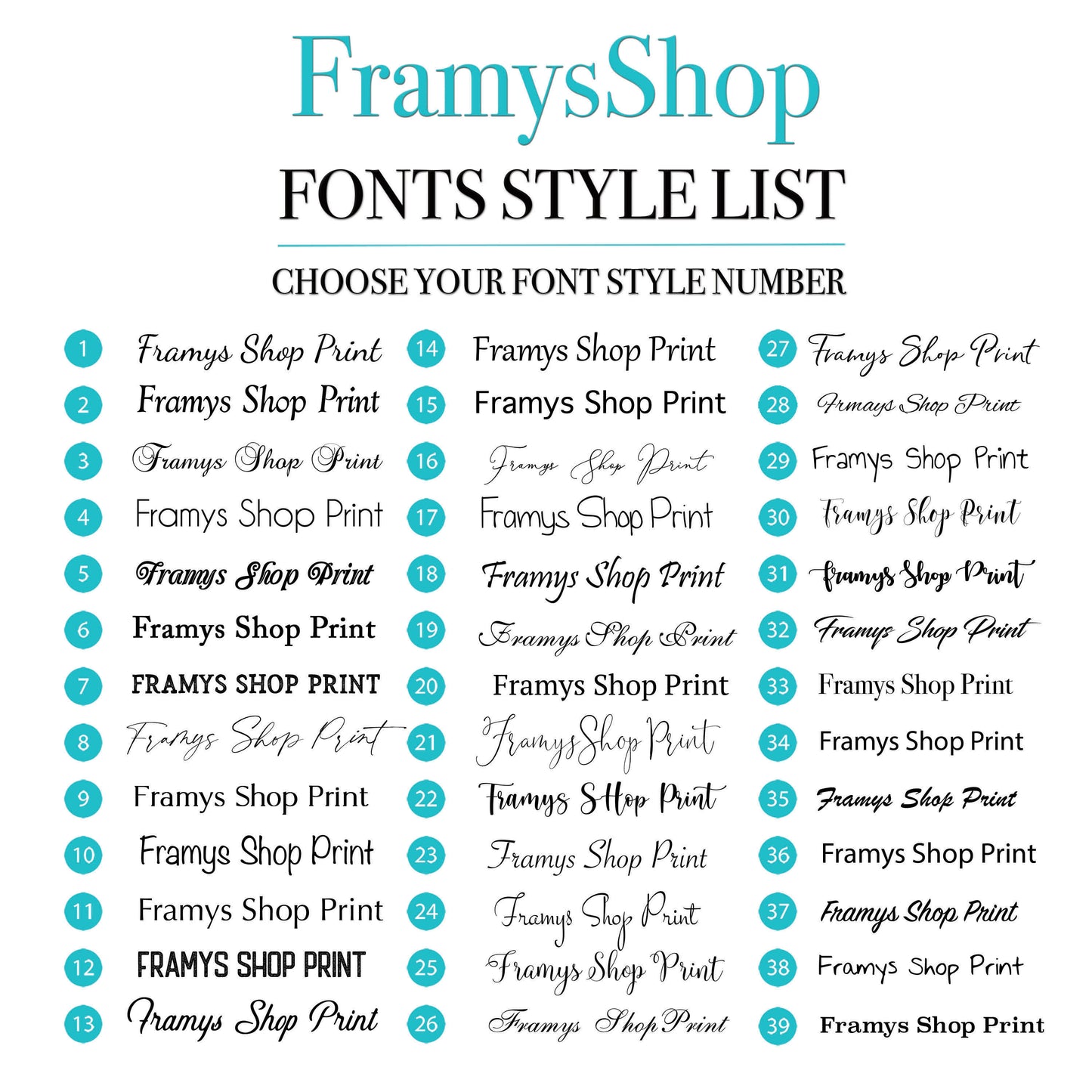 Custom poem canvas print