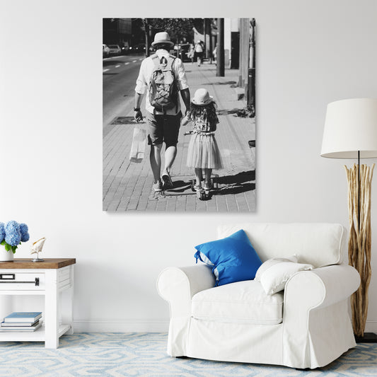 Photo canvas print Framed canvas